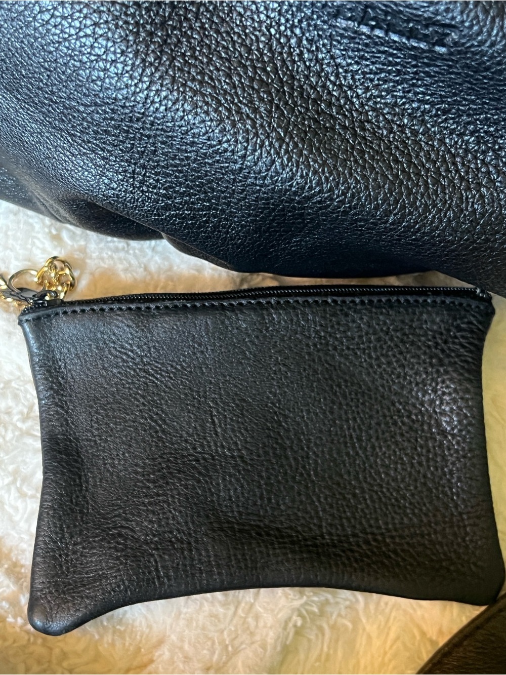 Vintage BALLY Thick Soft Slouchy Black Pebbled Premium Leather Bucket Bag XL - Picture 15 of 16